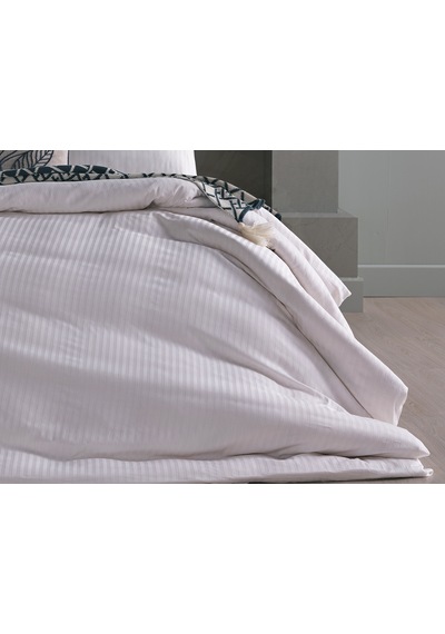 Saten Artline Nevresim Takımı Çift King Size - Beyaz