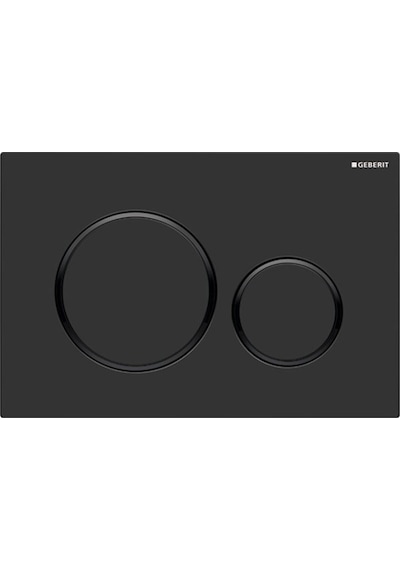 Geberit Sigma20 115.882.16.1 Kumanda Kapağı.çift Basmalı. Mat Siy
