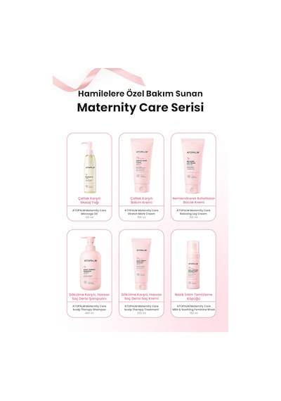 Hamileler İçin Silikonsuz Dökülme Karşıtı Saç Kremi Atopalm Maternity Care Scalp Therapy Treatment