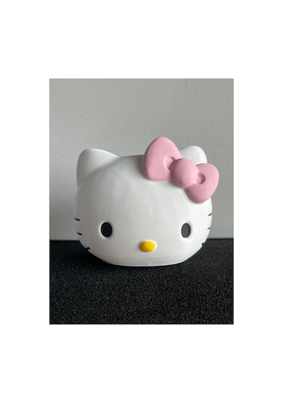 Hello Kitty Kalemlik Kutusu El Boyaması Masaüstü Organizer Diğer