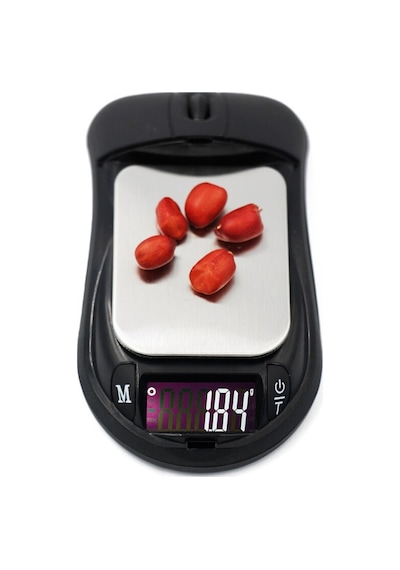 Hassas Terazi 200 Gr 0.01 Gr Mouse Cep Terazisi 2 Açık Bej