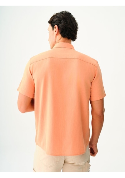 LOFT Relax Fit Erkek Gömlek K.kol Peach