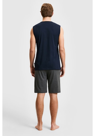 U.s. Polo Assn. Erkek Lacivert Pijama Takım 50326140-vr033