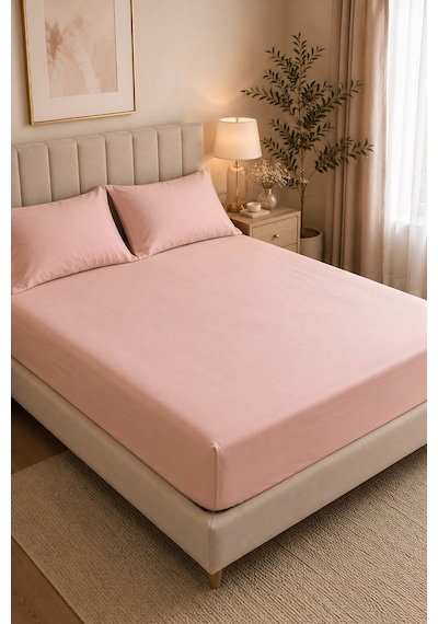 Formeya Adelya Lastikli Çarşaf Takımı (Yastık Kılıflı) Çift Kişilik 180X200