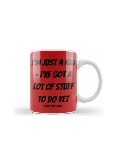 Clint Eastwood Quotes Gift Vintage Retro Rainbow Style Kupa Bardak Porselen No11235 Karışık