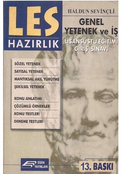 Les Hazırlık Genel Yetenek Lisanüstü Eğitimi Giriş Sınavı N11.136