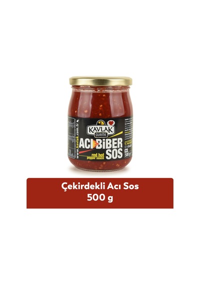Kavlak Çekirdekli Acı Sos 500 Gr
