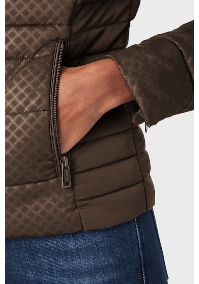 Guess New Vona Regular Fit Dik Yaka Şişme Mont W6yl16w2891 Kadın Mont W6yl16 W2891 G1cu Kahve