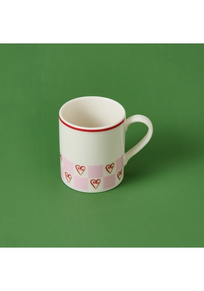 Kitchen Love Kupa - Pembe / Beyaz - 290 Ml Renkli