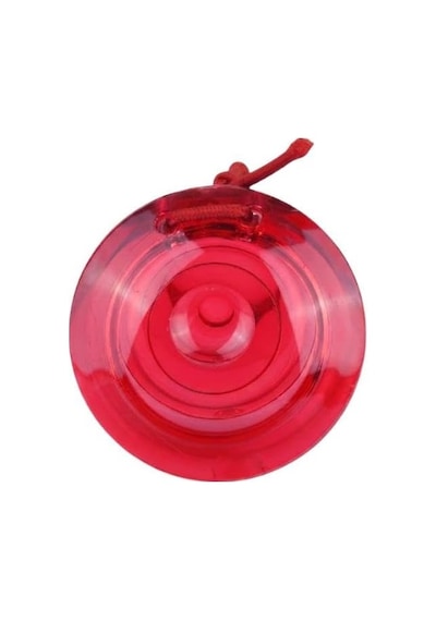 Temel Plastik Kastanyet El Perküsyon Aleti Kırmızı 5.5 Cm
