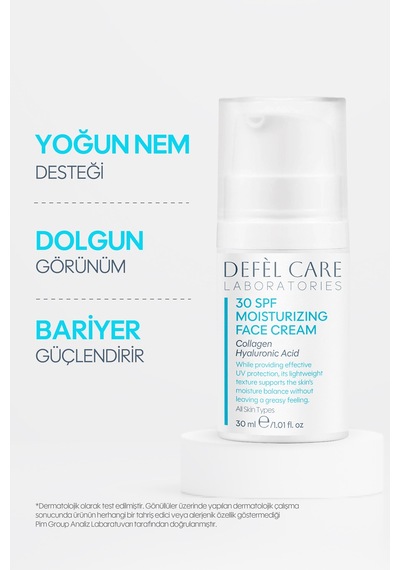 30 Spf Yüz Nemlendirici 30 Ml Yoğun Nem & Barıyer Güçlendirici