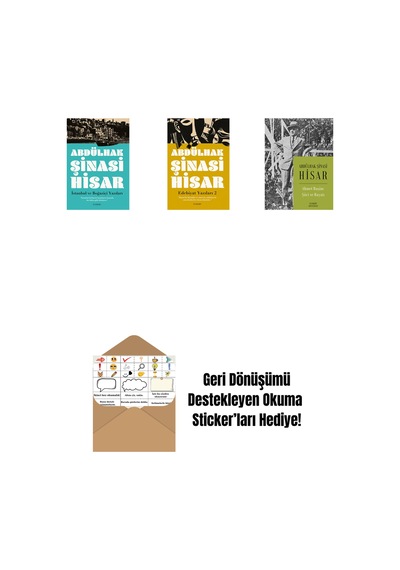 İstanbul Ve Boğaziçi Yazıları + Edebiyat Yazıları 2 + Ahmet Haşim: Şiiri Ve Hayatı + Okuma Sticker'ları