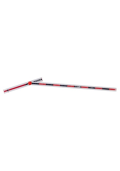 Hultafors Ps120 Alüminyum Dört Fonksiyonlu Açı Ve İşaretleme Cetveli 120 Cm 253501