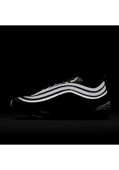 Nike Air Max 97 Unisex Sneaker Black Reflektörlü Unisex Günlük Spor Ayakkabı Siyah Siyah