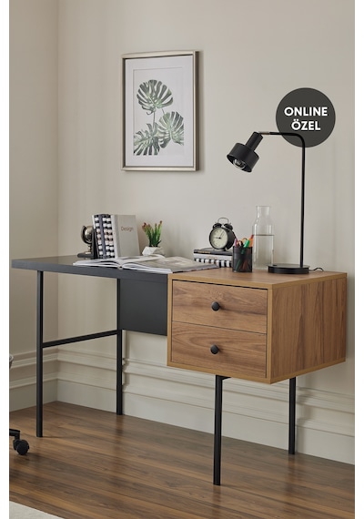 Enza Home Kalinsta Çalışma Masası - Ceviz