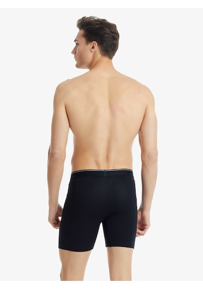 Blackspade 9216 Uzun Erkek Boxer-Siyah