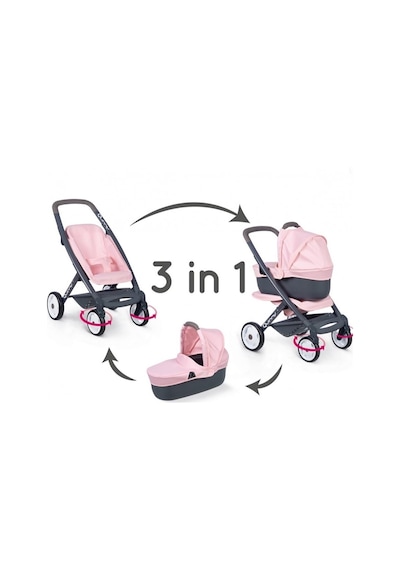 Smoby Maxi-Cosi&Quinny 3'Ü 1 Arada Oyuncak Bebek Arabası