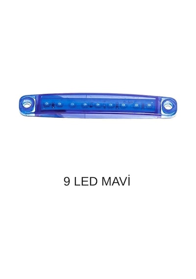 12V Gündüz Ledi Spot Lamba Mavi Işık IP67 Su Geçirmez Düşük Enerji Tüketimi Off-Road Uyumlu