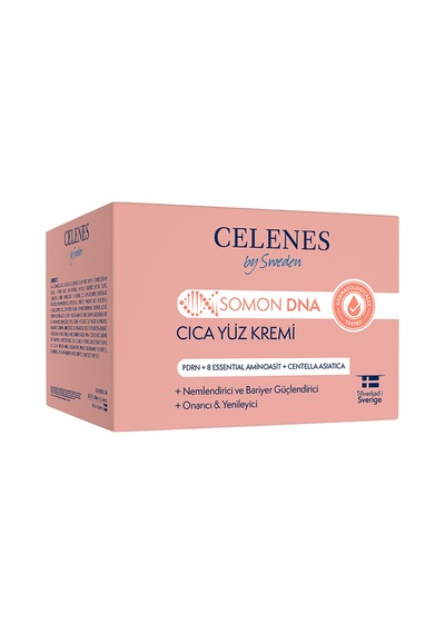 Celenes Somon Dna Cica Yüz Kremi 50 Ml - 3 Adet Tarı