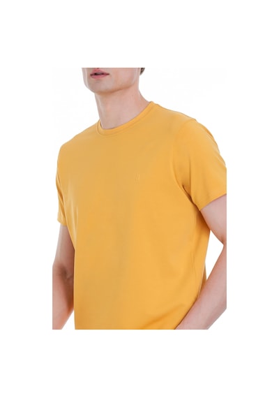 Hatemoğlu Sarı Regular Fit Bisiklet Yaka Pamuklu Tişört 1996534 Sarı-01 Hatemoğlu Sarı Regular Fit Bisiklet Yaka Pamuklu Tişört 1996534 Sarı-01