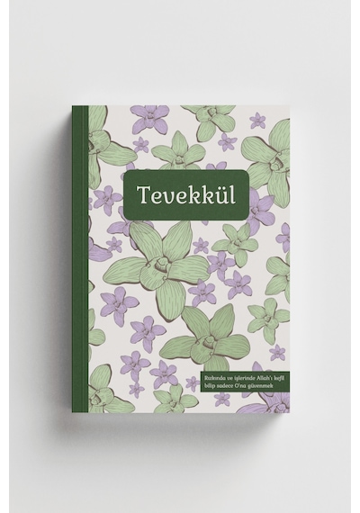 Tevekkül İslami Defter Ayet-hadisli Çok Renkli
