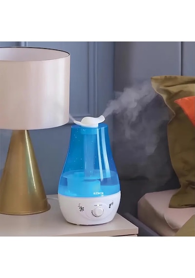 Ezere Qtum9 Çift Sprey Ultrasonik Hava Nemlendirici 3.5l Kls-204- 5775 Beyaz Gül