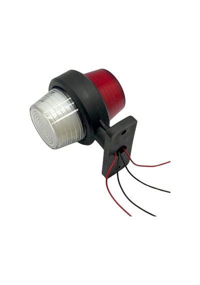 24v Takoz Lambası Küpe Tip Kırmızı-beyaz Neon Ledli