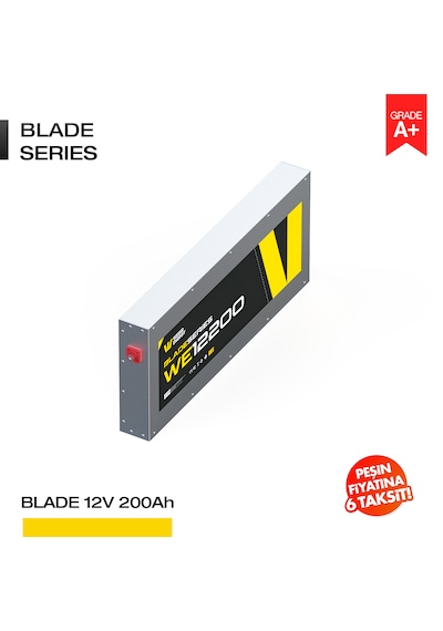 12v 200ah Lifepo4 Blade Series Bluetooth'lu Lityum Demir Fosfat Akü/batarya