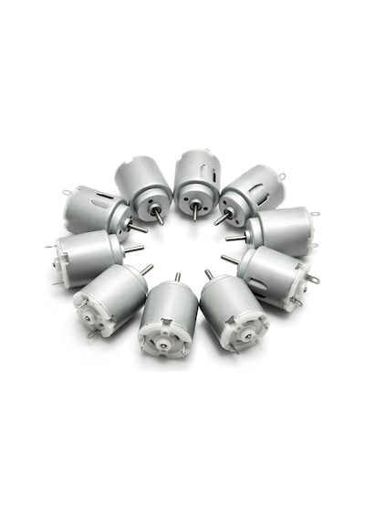 Dc Motor 3v-6v Mikro Hobi Motoru Deney Robotik Proje Oyuncak Araba Motoru Küçük Güçlü Motor 20adet