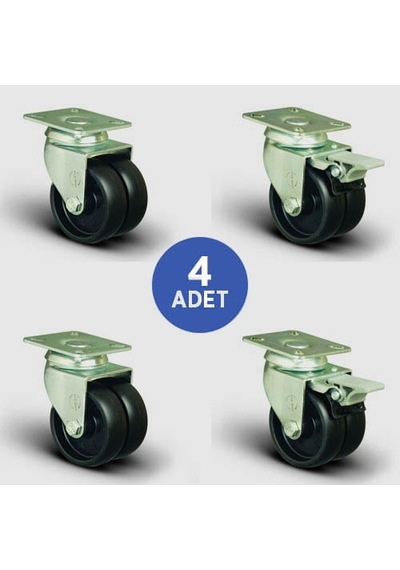 2 Adet ET01MKM75 Oynak Tablalı + 2 Adet ET01MKM75F Oynak