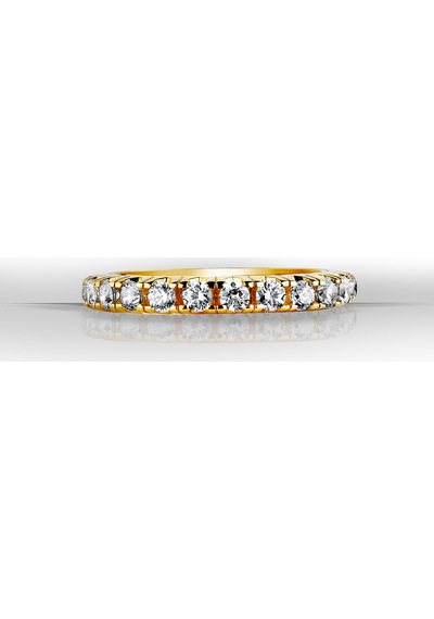 Kuyumcudukkani Tamtur Alyans Yüzük - 10002-g-w Gold