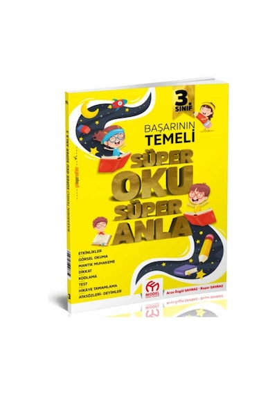 Model Eğitim Yayınları 3. Sınıf Süper Oku Süper Anla