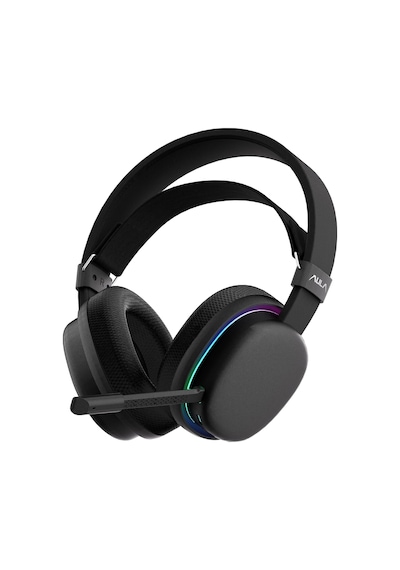Aula G7 Tri Mode Kablosuz Rgb Gaming Mikrofonlu Oyuncu Kulaklığı 40mm Driver Gürültü Engelleyici Siyah 50 x 22