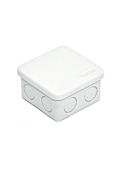 Tplast 7 Çıkışlı Sıva Üstü Buat 80x80x45mm
