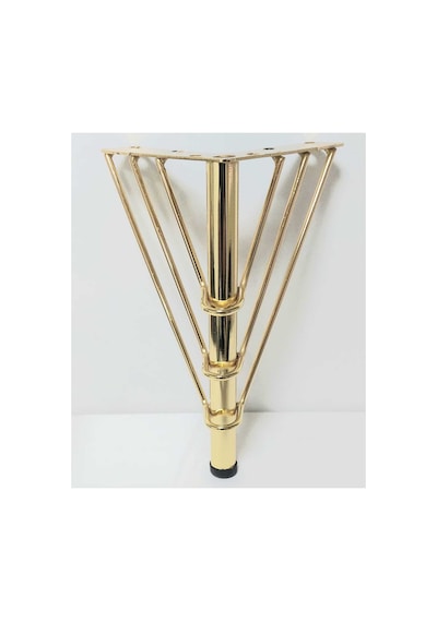 20 Cm Gold Metal Telli Mobi Lya Ayaği 4 Adet Metalik
