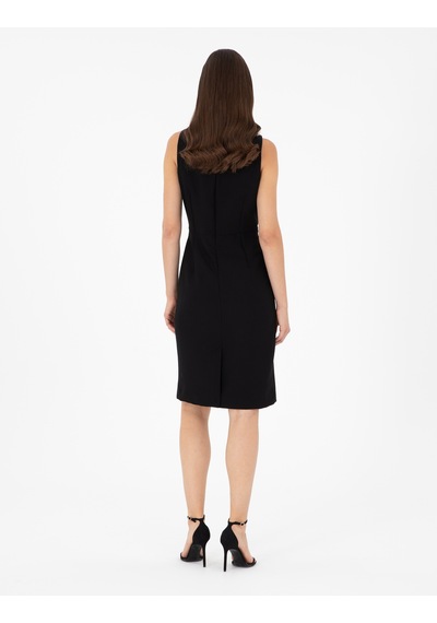 Pierre Cardin Kadın Siyah Elbise Dokuma 50297162-vr046 Siyah