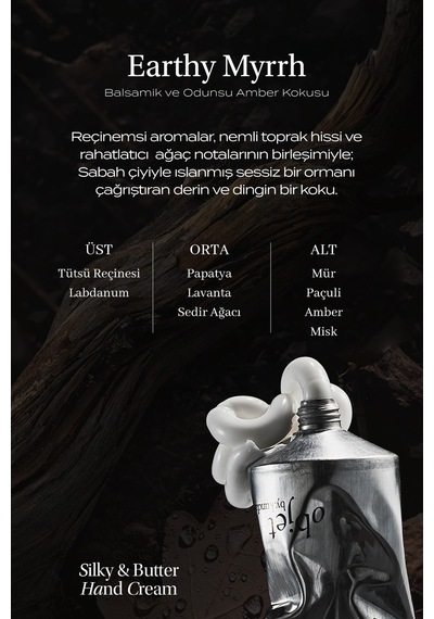 Kundal Silky & Buttery Hand Cream Earthy Myrrh
