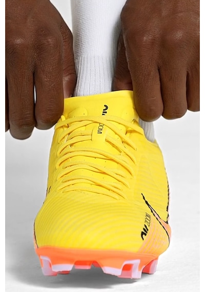 Nike Mercurial Air Zoom F.g. M.g. Erkek Soccer Shoes Krampon Sarı