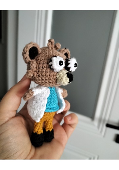 Amigurumi Kral Şakir Karakteri Mirket Oyuncak