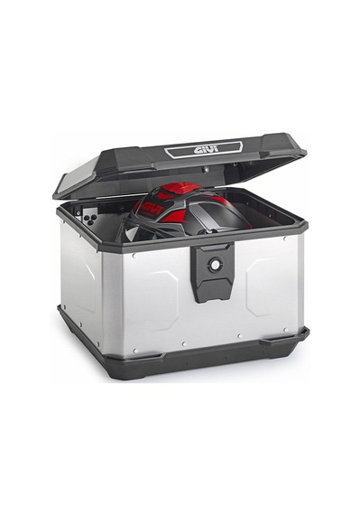 Givi Alp44a Alpina Alüminyum Arka Monolock Çanta Gri Gri