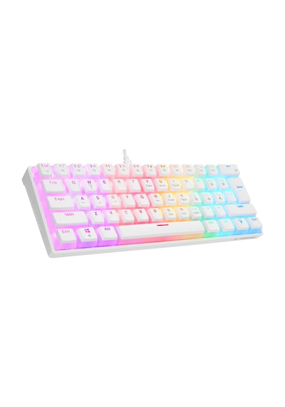 Rampage Radiant K11 Mavi Switch Kablolu RGB Mekanik Oyuncu Klavye