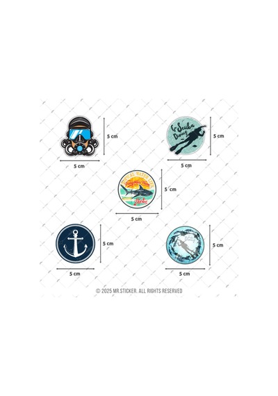 Bdls18 Küçük Boy 10lu Sticker Seti