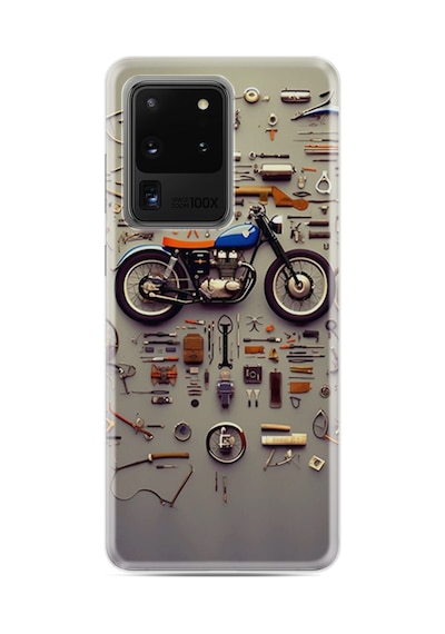 Samsung Galaxy S20 Ultra Sm-g988b Uyumlu Kılıf Baskılı Desenli Silikon Stk-1052.jpg Renk10 Renk10