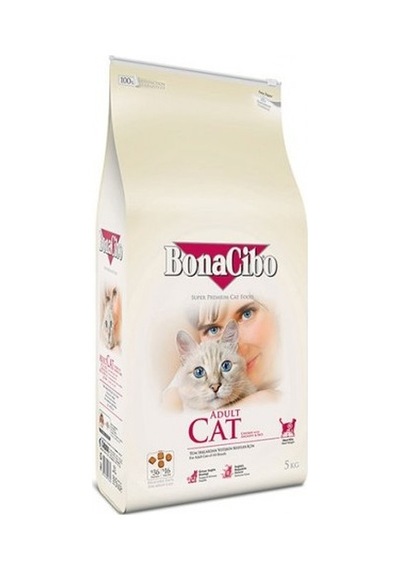 BonaCibo Adult Cat Tavuklu Yetişkin Kedi Maması 5 KG