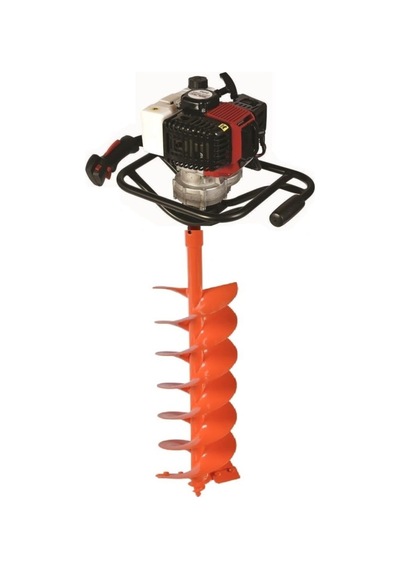 Hrd5204 Çift Helezonlu Toprak Burgu Makinası 300 Mm