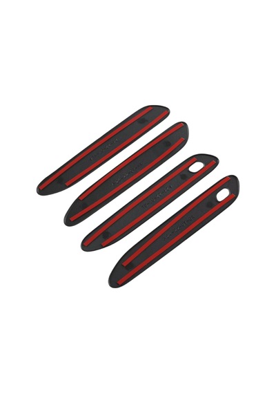 Red Lion Parts Byd Seallion 7 Uyumlu Dış Kapı Kolu Kaplama Seti 4 Parça Karbon Fiber