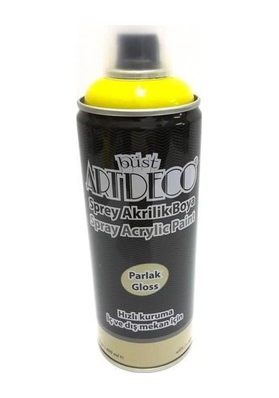 Artdeco Akrilik Sprey Boya 400 Ml Açık Sarı Sprey Akrilik Boya