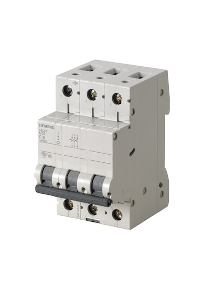 Siemens 5Sl6325-7Ya. 25 Amper. 3 Fazlı. C Tipi. Otomatik Sigorta.
