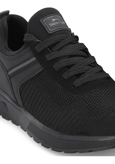 Slazenger Truth Erkek Siyah / Siyah Koşu & Yürüyüş Spor Ayakkabısı