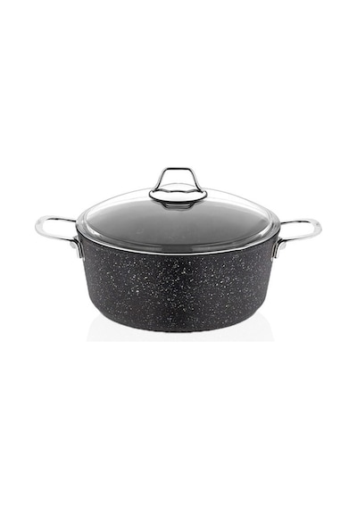 Falez Black Line Derin Granit Tencere 24Cm